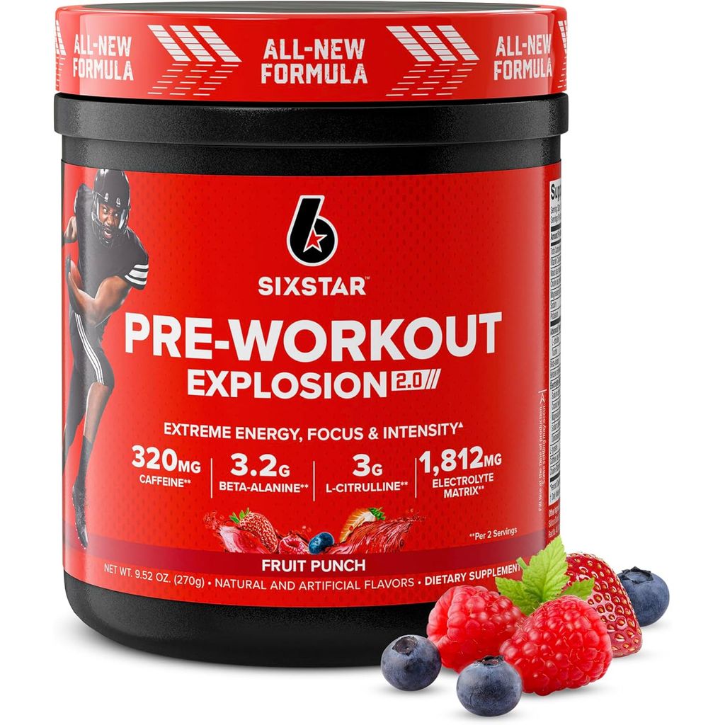 Six Star Pre-Workout Powder ( 30 servings)
