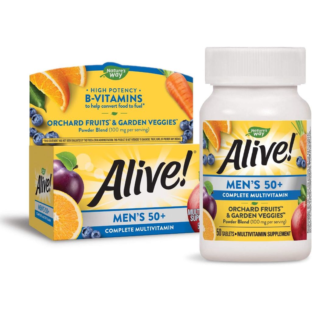 Nature’s Way Alive Men 50+ Multivitamin