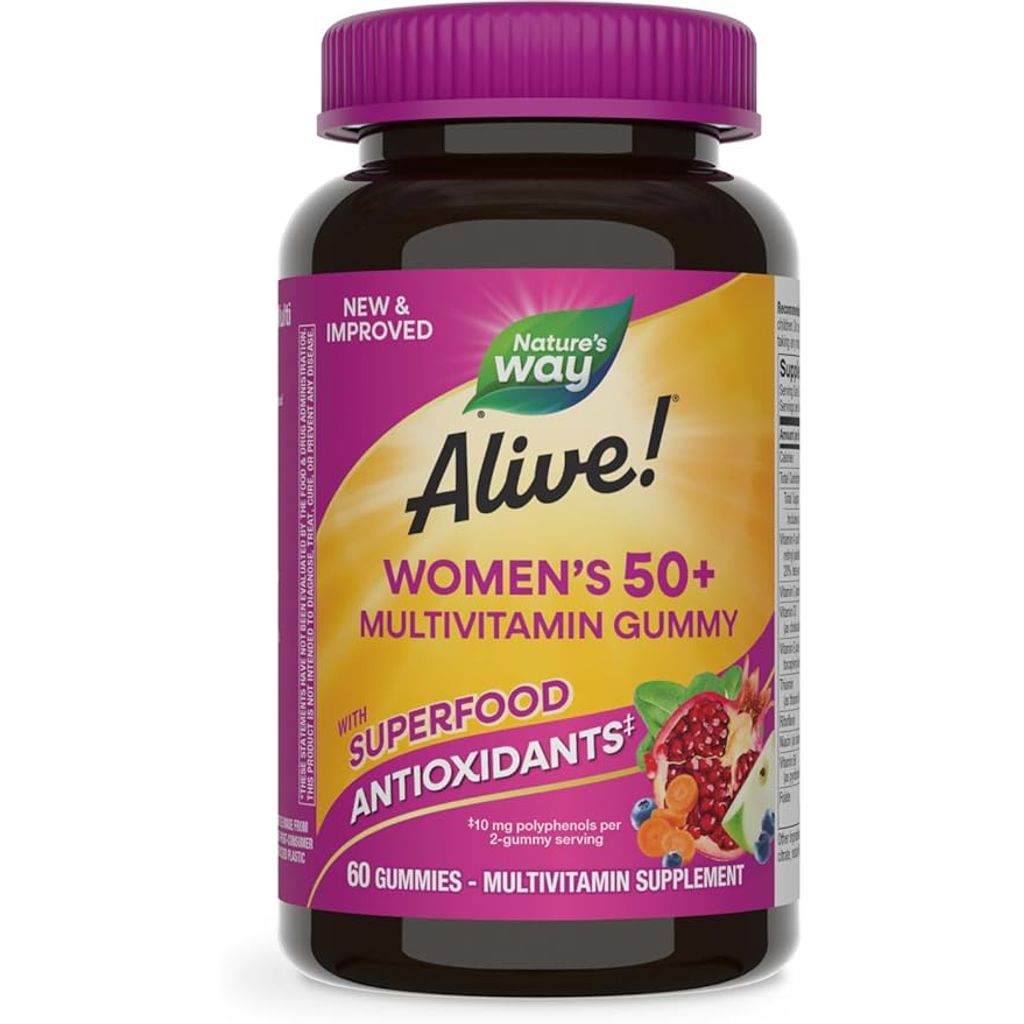 Nature’s Way Alive Women 50+ multivitamin gummy