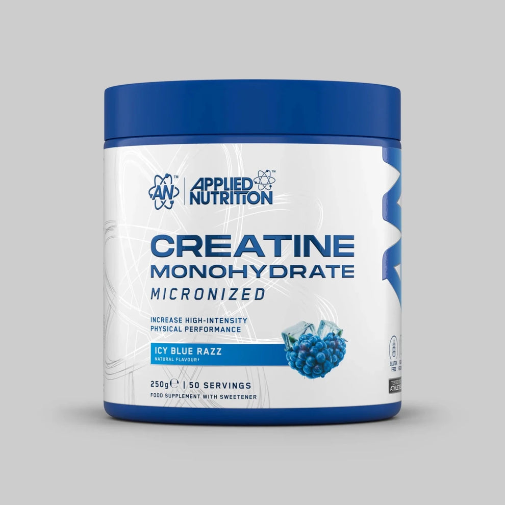 Applied Nutrition Creatine monohydrate powder icy blue razz 250g