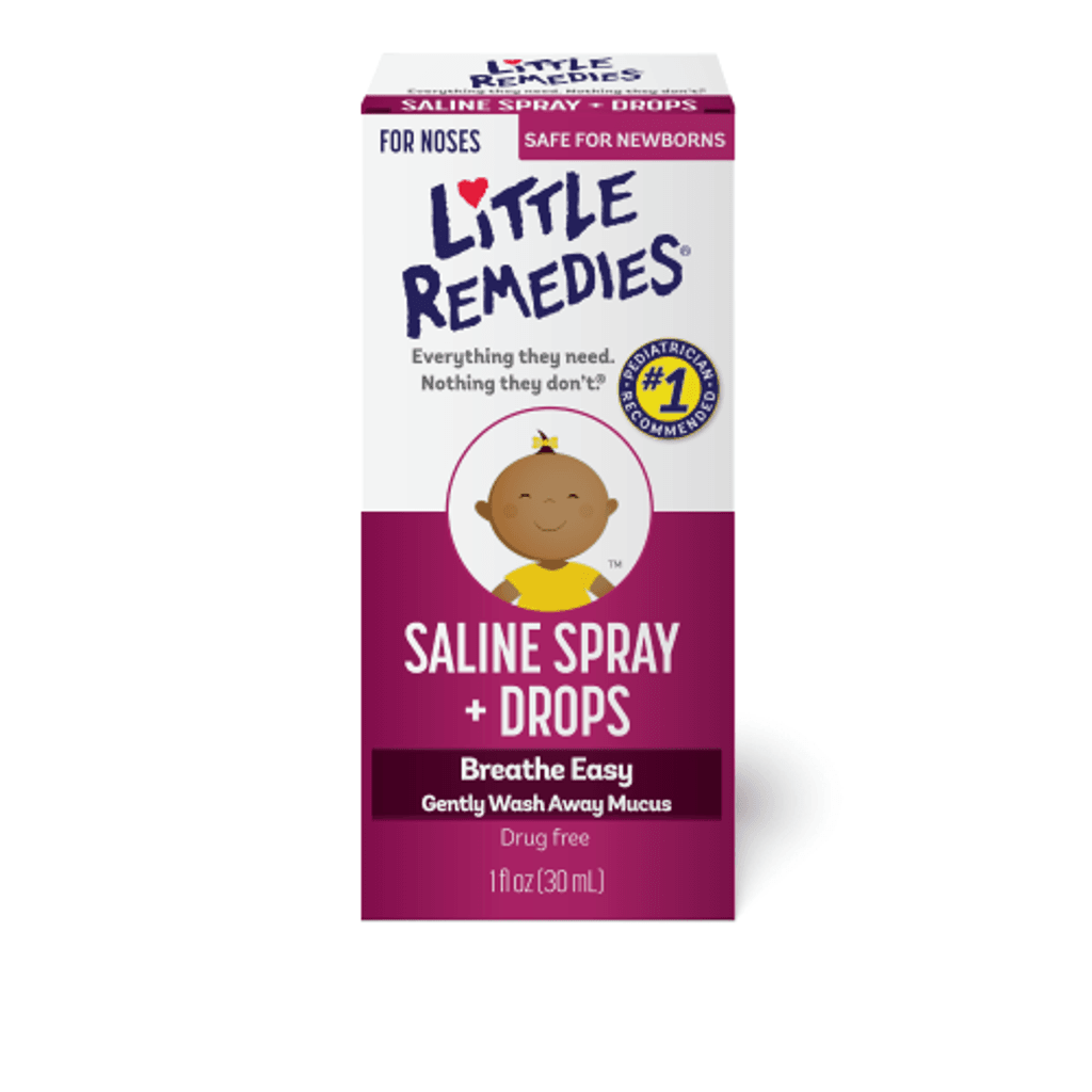 Little Remedies Saline spray + Drops 30ml