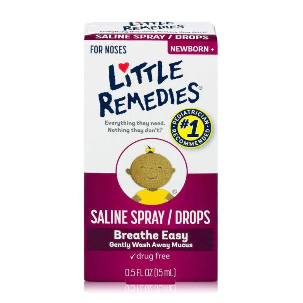 Little Remedies Saline spray + Drops 15ml