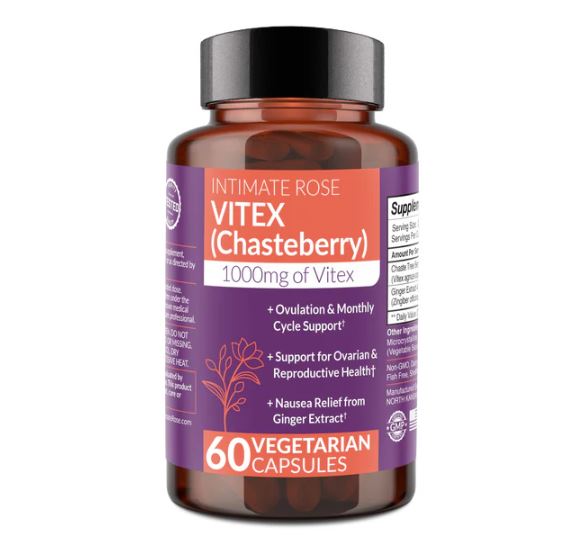 Vitex Chasteberry Supplement: Natural Hormone Balance & PMS Support